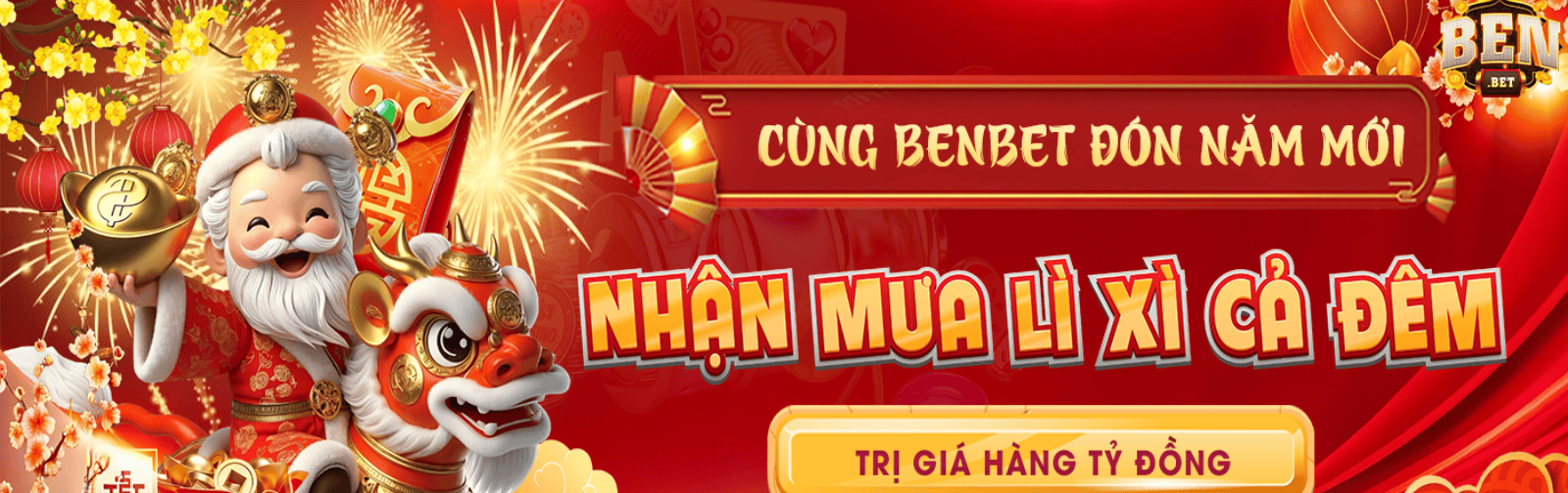 lì xì cả đêm benbet
